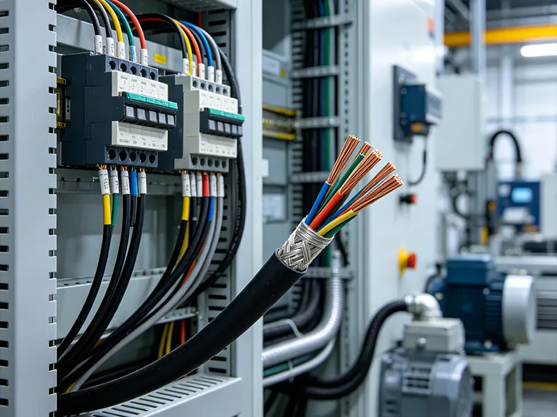Styrkablar med hög stabilitet stöder precisionssignalöverföring för moderna industriella automationssystem