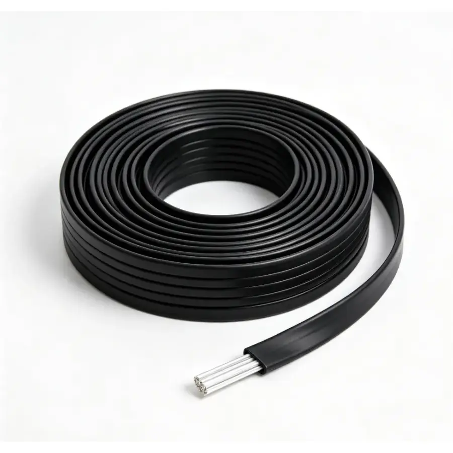 Aluminium PVC-isolerad platt tråd