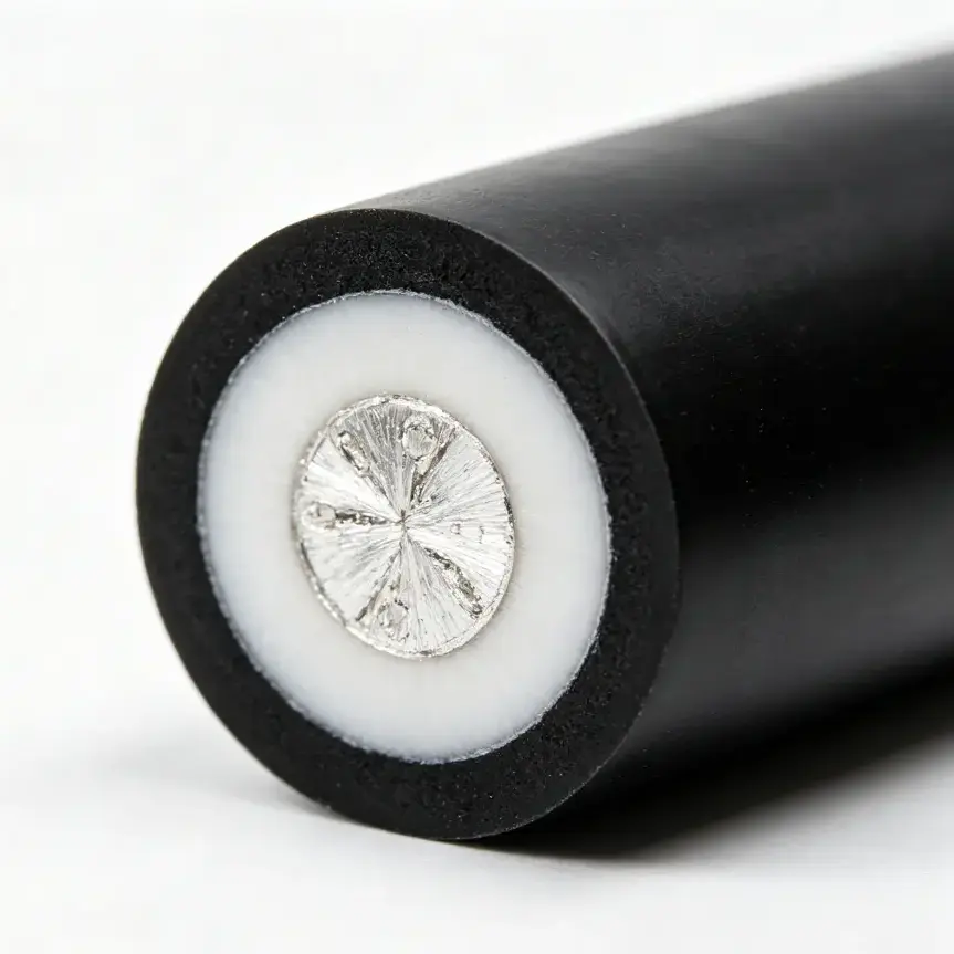 Aluminium PVC-isolerad rund tråd