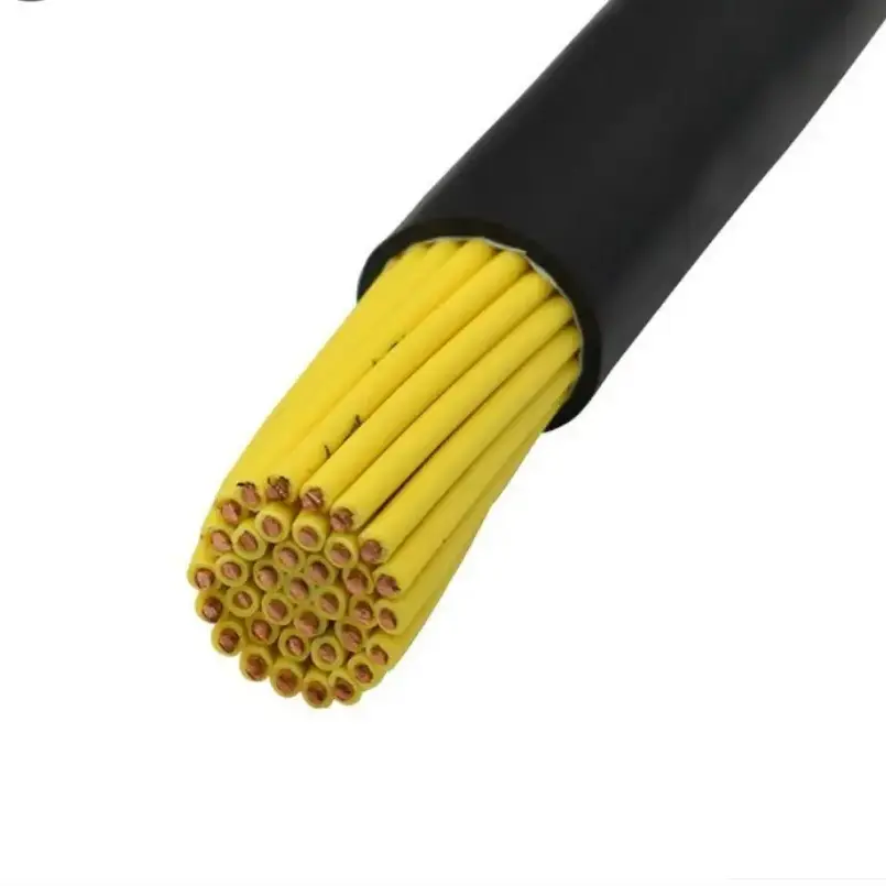 Koppar PVC flamskyddande flexibel kontrollkabel